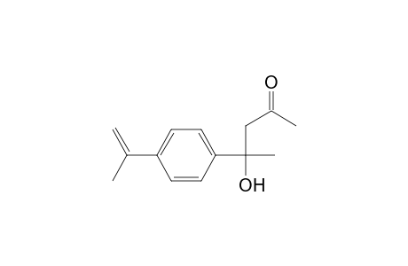 4-Hydroxy-4-(4'-isopropenylphenyl)-2-pentanone