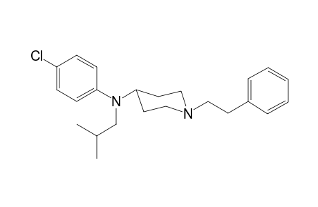 N-Isobutyl-N-4-chlorophenyl-1-(2-phenylethyl)piperidin-4-amine