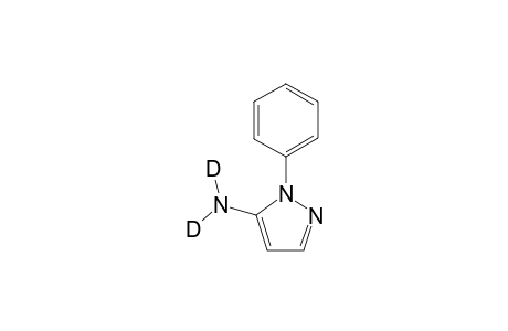 1-Phenyl-5-dideuteroamino-1,2-pyrazole