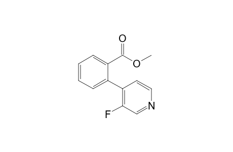 3-Fluoro-4-[(2-methoxycarbonyl)phenyl]pyridine