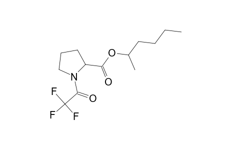 L-Proline, 1-(trifluoroacetyl)-, 1-methylpentyl ester