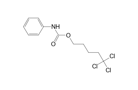 5,5,5-trichloropentyl N-phenylcarbamate