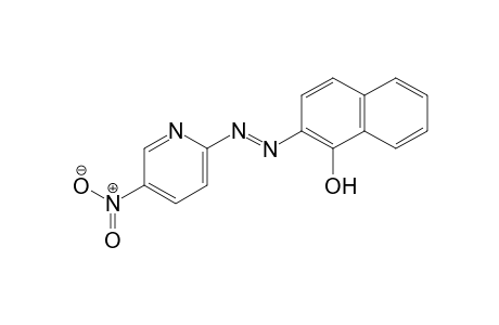 (E)-2-((5-nitropyridin-2-yl)diazenyl)naphthalen-1-ol