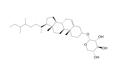 (2R,3R,4S,5R)-2-[(8S,9S,10R,13R,14S,17R)-10,13-Dimethyl-17-((R)-1,4,5-trimethyl-heptyl)-2,3,4,7,8,9,10,11,12,13,14,15,16,17-tetradecahydro-1H-cyclopenta[a]phenanthren-3-yloxy]-tetrahydro-pyran-