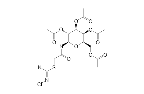 2,3,4,6-TETRA-O-ACETYL-N-(ISOTHIOURONIUM-ACETYL)-BETA-D-GALACTOPYRANOSYLAMINE-HYDROCHLORIDE
