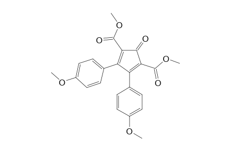 2,5-BIS-(METHOXYCARBONYL)-3,4-DI-(4-METHOXYPHENYL)-CYCLOPENTADIENONE