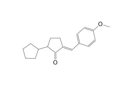 (E)-3-(4-methoxybenzylidene)-[1,1'-bi(cyclopentan)]-2-one
