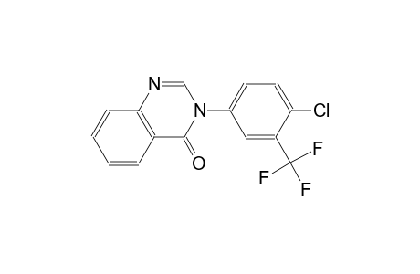 4(3H)-quinazolinone, 3-[4-chloro-3-(trifluoromethyl)phenyl]-