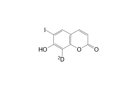 6-Iodo-[8-D]umbelliferone