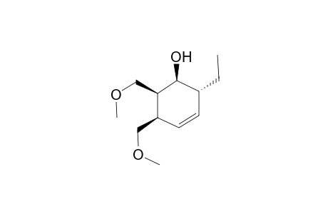 (1S*,2R*,5R*,6S*)-5,6-Bis(methoxymethyl)-2-ethylcyclohex-3-en-1-ol