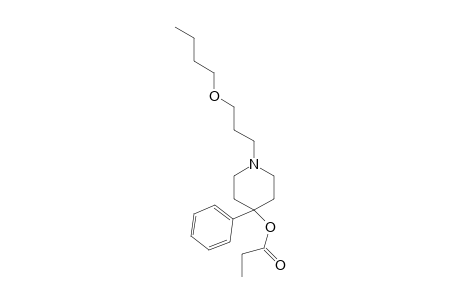 Propanoic acid, [1-(3-butoxypropyl)-4-phenyl-4-piperidinyl] ester