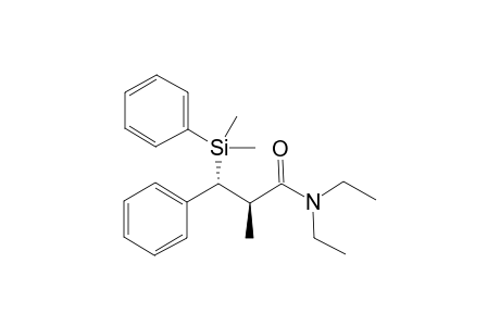 (2R,3R)-3-[dimethyl(phenyl)silyl]-N,N-diethyl-2-methyl-3-phenyl-propanamide