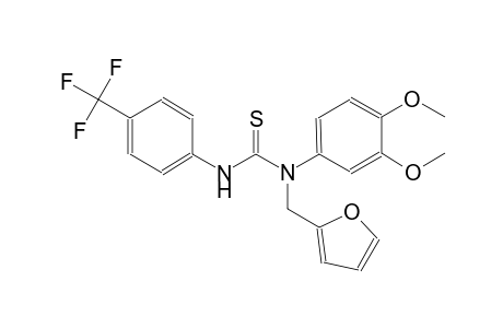 thiourea, N-(3,4-dimethoxyphenyl)-N-(2-furanylmethyl)-N'-[4-(trifluoromethyl)phenyl]-