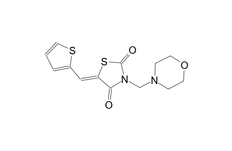 2,4-thiazolidinedione, 3-(4-morpholinylmethyl)-5-(2-thienylmethylene)-, (5Z)-