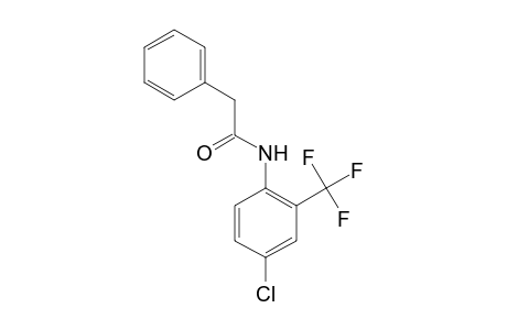 Benzeneacetamide, N-[4-chloro-2-(trifluoromethyl)phenyl]-