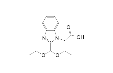 2-(2-(Diethoxymethyl)-1H-benzoimidazol-1-yl)acetic acid