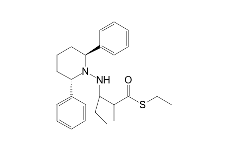 (2S,6S)-1-[N-[2'-(ethylthiocarbonyl)penta-3-ylidene]amino]-2,6-diphenylpiperidine