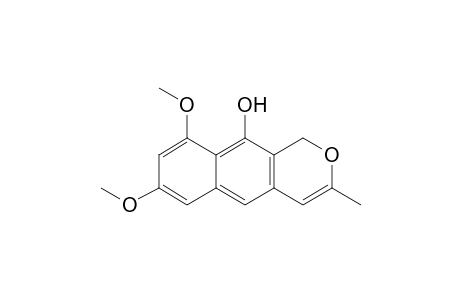 7,9-Dimethoxy-3-methyl-1H-benzo[g]isochromen-10-ol