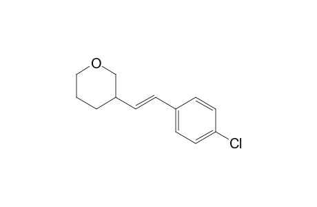 3(E)-(4-Chlorostyryl)tetrahydropyran