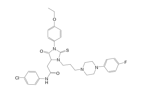 4-imidazolidineacetamide, N-(4-chlorophenyl)-1-(4-ethoxyphenyl)-3-[3-[4-(4-fluorophenyl)-1-piperazinyl]propyl]-5-oxo-2-thioxo-