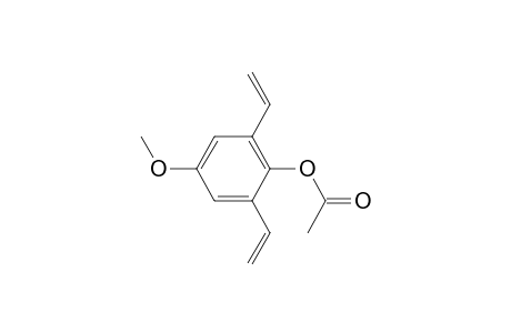 (4-methoxy-2,6-divinyl-phenyl) acetate