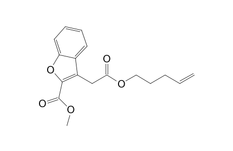 3-(2-keto-2-pent-4-enoxy-ethyl)coumarilic acid methyl ester