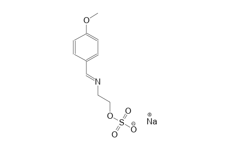 sodium 2-{[(E)-(4-methoxyphenyl)methylidene]amino}ethyl sulfate