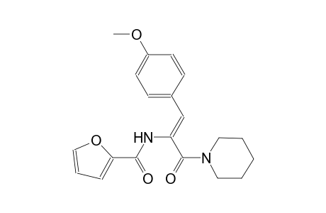 2-furancarboxamide, N-[(Z)-2-(4-methoxyphenyl)-1-(1-piperidinylcarbonyl)ethenyl]-