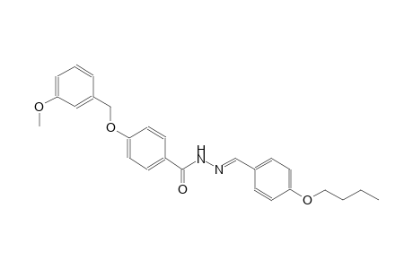 benzoic acid, 4-[(3-methoxyphenyl)methoxy]-, 2-[(E)-(4-butoxyphenyl)methylidene]hydrazide