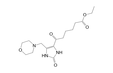 ethyl 6-[5-(4-morpholinylmethyl)-2-oxo-2,3-dihydro-1H-imidazol-4-yl]-6-oxohexanoate