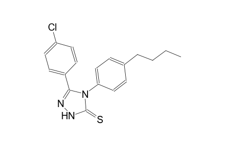 4-(4-butylphenyl)-5-(4-chlorophenyl)-2,4-dihydro-3H-1,2,4-triazole-3-thione