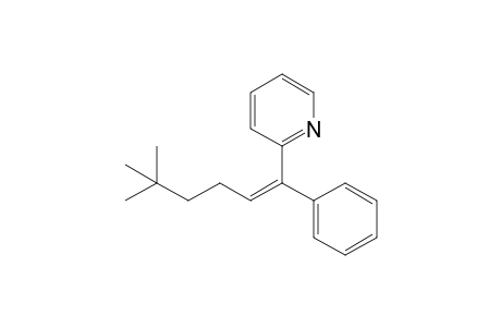 (Z)-1-Phenyl-1-pyridyl-5,5-dimethylhex-1-ene