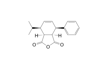 1,3-Isobenzofurandione, 3a,4,7,7a-tetrahydro-4-(1-methylethyl)-7-phenyl-, (3a.alpha.,4.beta.,7.beta.,7a.alpha.)-(.+-.)-