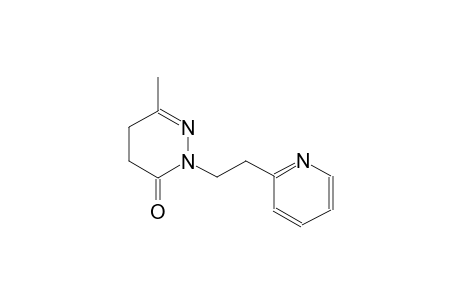 6-methyl-2-[2-(2-pyridinyl)ethyl]-4,5-dihydro-3(2H)-pyridazinone