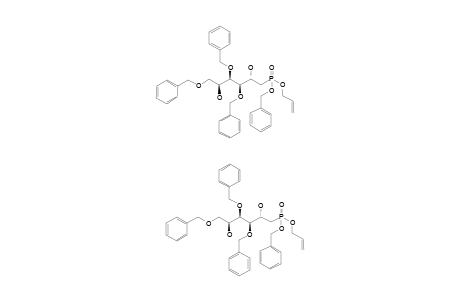 1-(ALLYLBENZYL)-3,4,6-TRI-O-BENZYL-D-MANNITYL-PHOSPHONATE