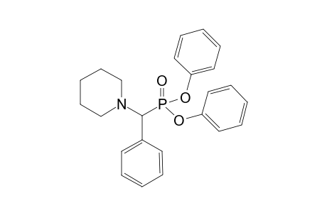 Diphenyl [phenyl(piperidino)methyl]phosphonate