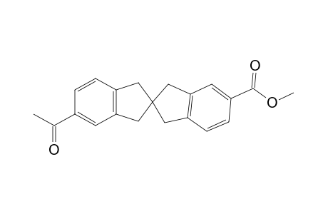 5'-acetyl-2,2'-spirobiindan-5-carboxylic acid, methyl ester