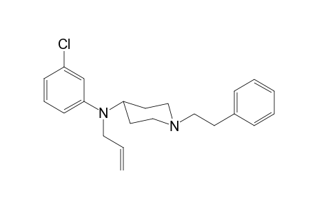 N-3-Chlorophenyl-N-(prop-2-en-1-yl)-1-(2-phenylethyl)piperidin-4-amine