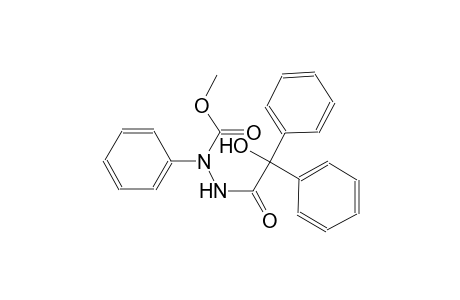 methyl 2-[hydroxy(diphenyl)acetyl]-1-phenylhydrazinecarboxylate