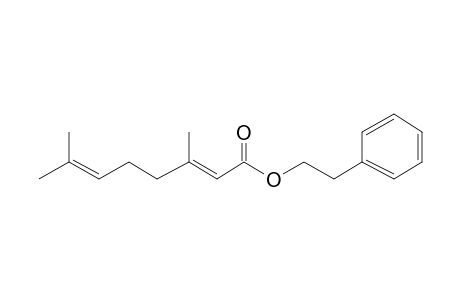 Geranic acid, 2-phenylethyl ester