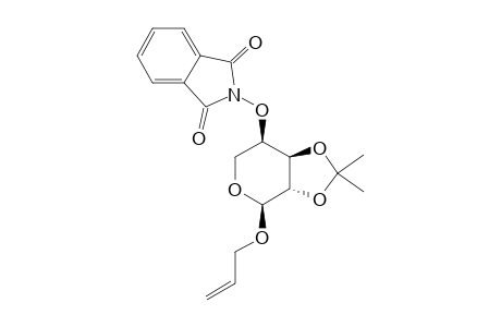 ALLYL-2,3-O-ISOPROPYLIDENE-4-O-(N-PHTHALIMIDO)-ALPHA-L-ARABINOPYRANOSIDE