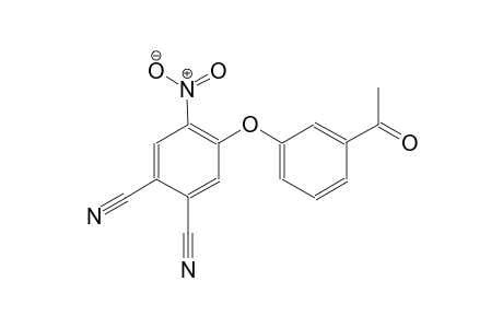 4-(3-acetylphenoxy)-5-nitrophthalonitrile