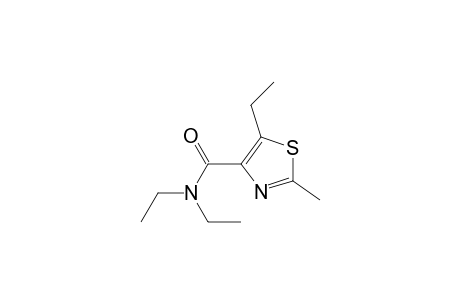 N,N,5-triethyl-2-methyl-1,3-thiazole-4-carboxamide