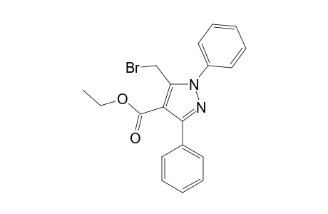 ETHYL-5-BROMOMETHYL-1,3-DIPHENYL-PYRAZOLE-4-CARBOXYLATE