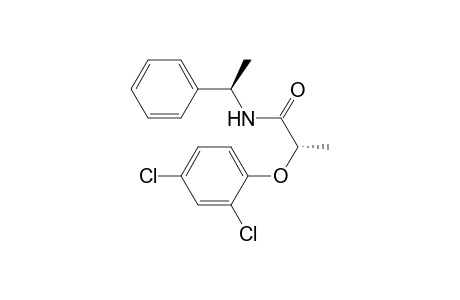 (2S)-2-(2,4-dichlorophenoxy)-N-[(1R)-1-phenylethyl]propanamide