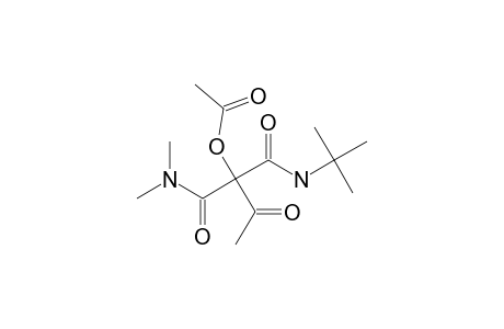 1-(TERT.-BUTYLAMINO)-2-(DIMETHYLCARBAMOYL)-1,3-DIOXO-BUTAN-2-YL-ACETATE