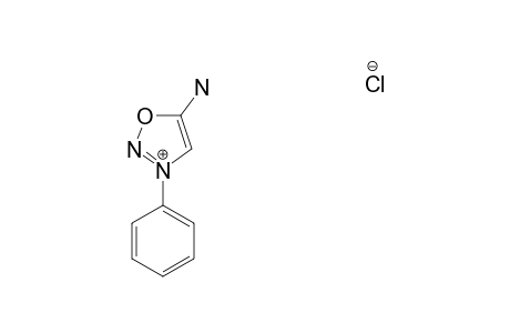 3-PHENYL-5-AMINO-1,2,3-OXADIAZOLE_CHLORIDE