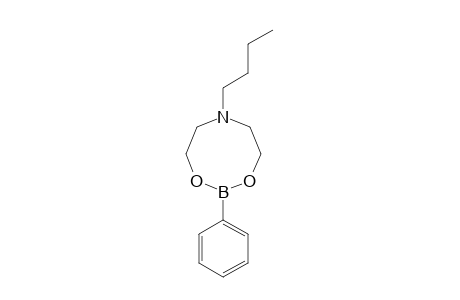 Benzeneborinic acid, cyclic (butylimino)diethylene ester