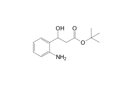 tert-Butyl 3-hydroxy-3-(2-aminophenyl)propanoate