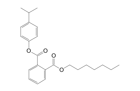 Phthalic acid, heptyl 4-isopropylphenyl ester